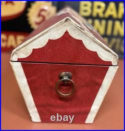 Vintage Rare Circa 1930's Buster Brown Shoes Treasure Chest Counter Display