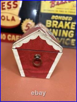 Vintage Rare Circa 1930's Buster Brown Shoes Treasure Chest Counter Display