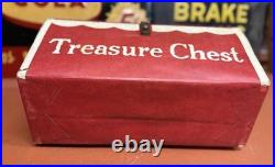 Vintage Rare Circa 1930's Buster Brown Shoes Treasure Chest Counter Display