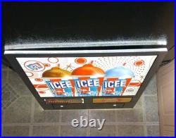 Vintage Rare ICEE Polar Bear Cups Lighted Merchandiser Display Slush 120V
