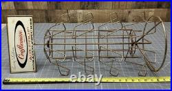 Vintage Rare advertising display Craftsman rack sign Tobacco Pouches, Great