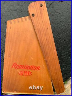 Vintage Remington Hi-Speed 22's Store Display Case Original Condition 16x10