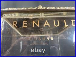Vintage Renauld Sunglasses Table Top Brass & Glass Store Display Case