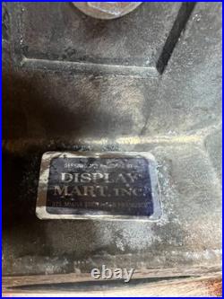 Vintage Renauld Sunglasses Table Top Brass & Glass Store Display Case