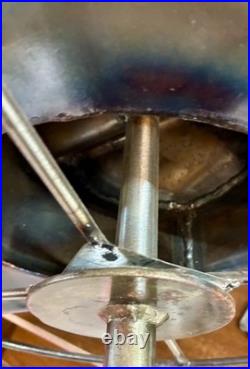 Vintage Resistol-branded steel mercantile display rack, 1970s