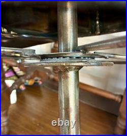 Vintage Resistol-branded steel mercantile display rack, 1970s