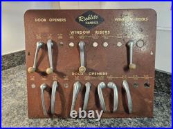 Vintage Richlite Handles Metal Counter Display Door Openers & Window Risers