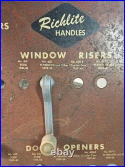 Vintage Richlite Handles Metal Counter Display Door Openers & Window Risers