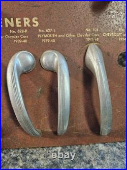 Vintage Richlite Handles Metal Counter Display Door Openers & Window Risers