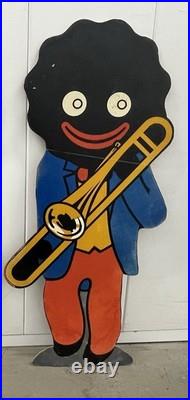 Vintage Robertson's Advertising Display Jazz Band Figures 1940s Set of 4