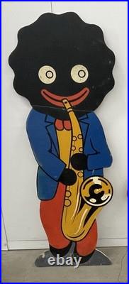 Vintage Robertson's Advertising Display Jazz Band Figures 1940s Set of 4