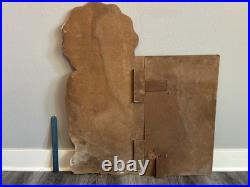 Vintage Robertson's Die-Cut Piano Player Cardboard Store Display