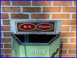 Vintage SK Wayne Tool Hardware Store Floor Display Advertising Stand