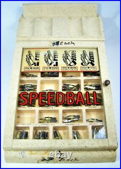 Vintage SPEEDBALL Store Counter Display NOS Calligraphy Nibs 150 Nibs