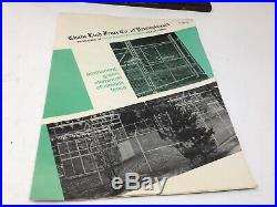 Vintage Salesman Sample Chain Link Fence Co Montgomeryville PA 1960s With Brochure