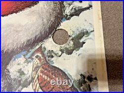 Vintage Santa Claus with animals Poster Store Display Door Hanger 71 1/2X35 5/8 Vintage Santa Claus with animals Poster Store Display Door Hanger 71 1/2X35 5/8