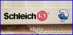 Vintage Schleich STORE DISPLAY SMURFETTE 36 With40 Separate Display Boxes SMURFS