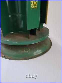 Vintage Scotch Tape Carousel Style General Store Metal Green & Yellow Display