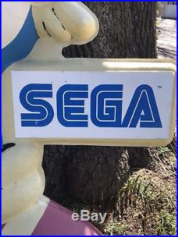 Vintage Sega Sonic The Hedgehog 7ft Statue Store Display Kiosk Genesis Saturn