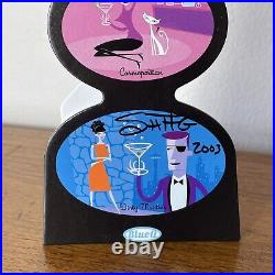 Vintage Shag Artist Autographed Cocktail Bar Counter Standee Store Display 2003