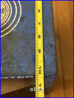 Vintage Sharon's Bright Line Fastener Center Drawer Cabinet Metal Display