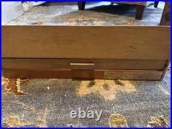 Vintage Sheaffer's Leads Erasers Wood Store Counter Display Cabinet Packed Full
