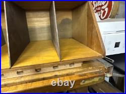 Vintage Shur Last Wear Tested Socks Wooden Countertop Display RARE