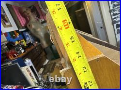 Vintage Shur Last Wear Tested Socks Wooden Countertop Display RARE