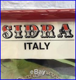 Vintage Sidra Italy Jewelry Advertising Light Up Sign