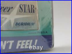Vintage Silver Star Double edge razor blades Store Display 20 BOXES RARE