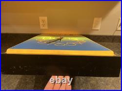 Vintage Sony Store Display Advertising Clock Point Of Sale Lighted Retail Sign