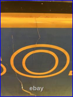 Vintage Sony Store Display Advertising Clock Point Of Sale Lighted Retail Sign