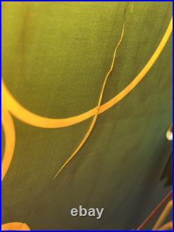 Vintage Sony Store Display Advertising Clock Point Of Sale Lighted Retail Sign