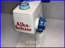 Vintage Speedy Alka Seltzer Single Dose Dispenser Grinder Machine Store Display