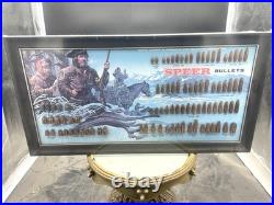 Vintage Speer Advertising Lewis & Clark Bullet Board 60s/70s Still In Plastic