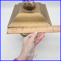 Vintage Squibb Pharmacy Store Advertising Hanging Light Vitamin Prescriptions