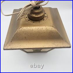 Vintage Squibb Pharmacy Store Advertising Hanging Light Vitamin Prescriptions