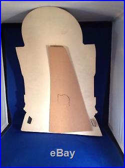Vintage Star Wars Cardboard Cutout Standup R2-d2 Record Store Display