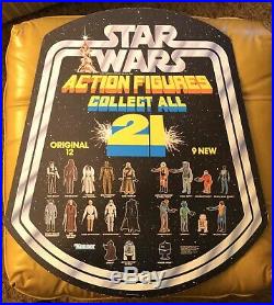 Vintage Star Wars Kenner Collect All 21 Bell Store Display