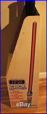 Vintage Star Wars RTOJ Lightsaber Store Display With 4 Sabers! Great Shape