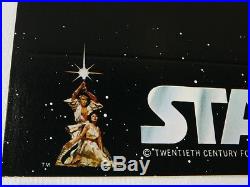 Vintage Star Wars Store Display 1978 12 Back Kenner Employee Owned Original MINT