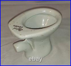 Vintage Stelrad Doulton Salesman Sample Porcelain Toilet