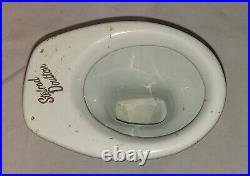 Vintage Stelrad Doulton Salesman Sample Porcelain Toilet