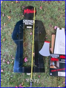Vintage Stephen King Misery Advertising Store Book Display Memorabilia Promotion