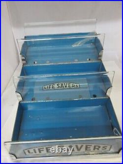 Vintage Store Advertising Lifesavers Counter Bin Display 115-l