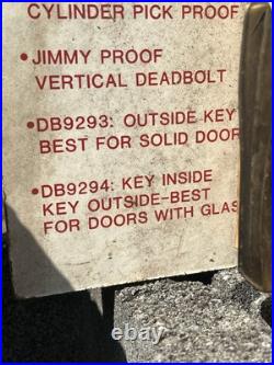 Vintage Store Display Door Lock SUPERguard Lock II MCM WithKeys Free Shipping