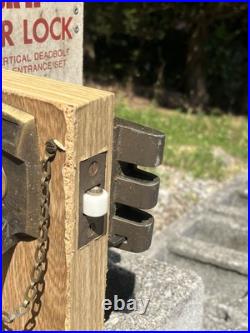 Vintage Store Display Door Lock SUPERguard Lock II MCM WithKeys Free Shipping