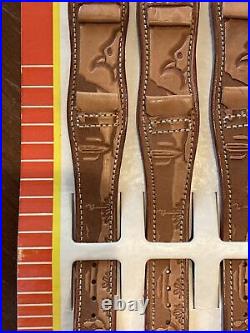 Vintage Store Display Sign Pickwick Leather Watch Band Straps Cowen Western