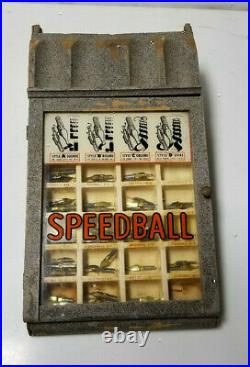 Vintage Store Display Speedball pen ink nibs