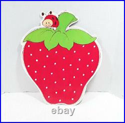 Vintage Strawberry Shortcake Store Display Advertising 16x14 AGC 1980 80's RARE